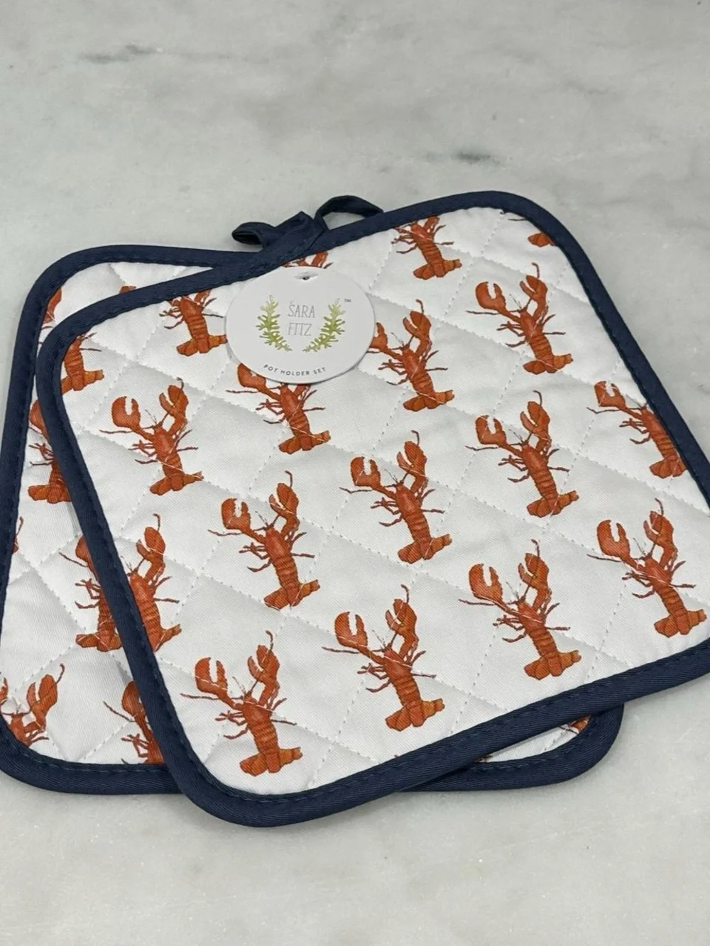 Sara Fitz™ Coastal Lobster 3-Piece Kitchen Set